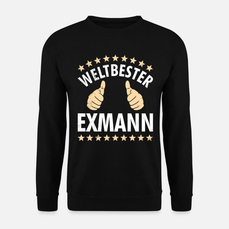 Scheidung Männer frisch geschieden Scheidungsparty - Unisex Pullover - Schwarz