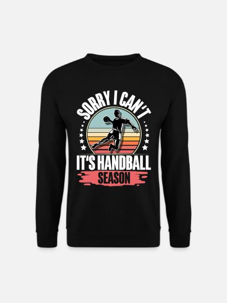 Handball Handballer - Unisex Pullover - Schwarz