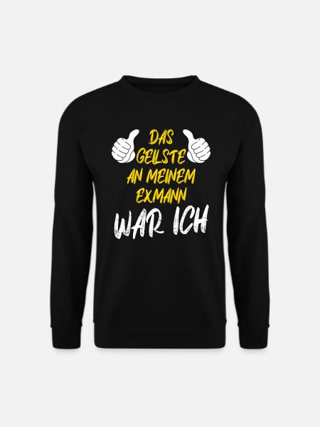 Scheidungsparty Finally Divorced Ehe Scheidung - Unisex Pullover - Schwarz