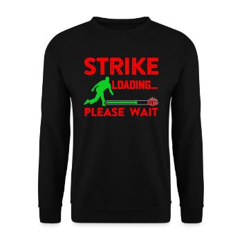 Chargement de grève... Veuillez patienter Bowling Spier - Sweat-shirt Unisexe - noir - Devant - Alina (178cm) & Michal (187cm)