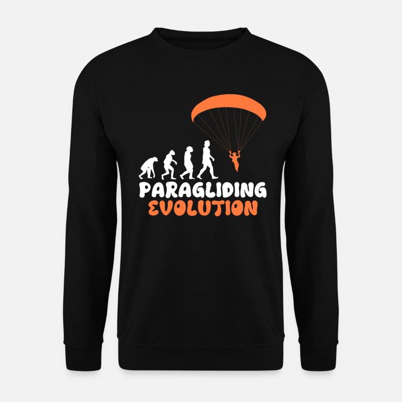Parapente Evolution Parapente Filles - Sweat-shirt Unisexe - noir