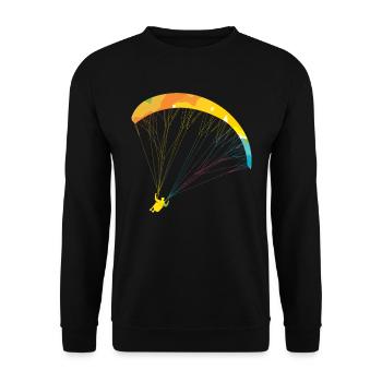Parapente féminin Parapente filles - Sweat-shirt Unisexe - noir - Devant - Alina (178cm) & Michal (187cm)