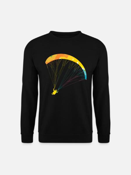 Gleitschirmfliegen Damen Paragliding Girls - Unisex Pullover - Schwarz