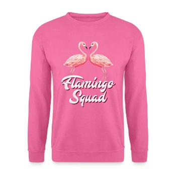 Flamingo Squad Jungesellinnenabschied Frauen - Unisex Pullover - Pink - Vorne