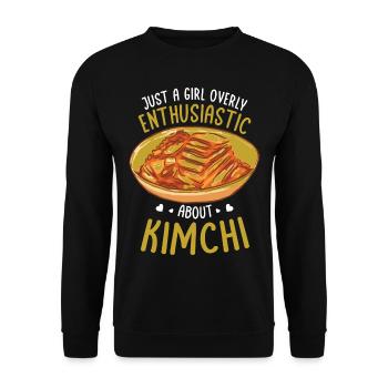 Kimchi - Unisex Pullover - Schwarz - Vorne - Alina (178cm) & Michal (187cm)