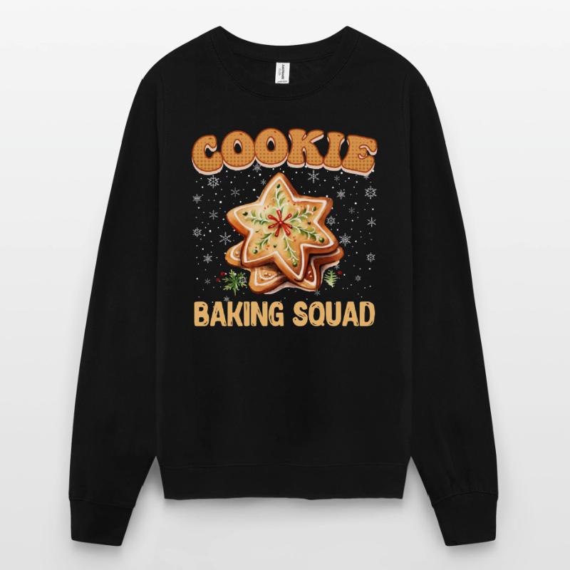 Cookie Baking Squad Biscuit de Noël Cookie Baker Sweat-shirt Unisexe