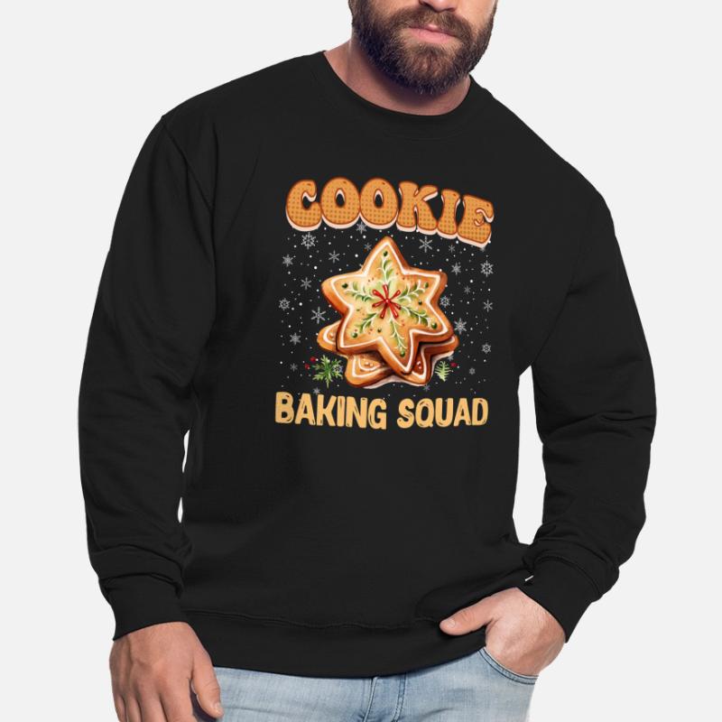 Cookie Baking Squad Biscuit de Noël Cookie Baker Sweat-shirt Unisexe