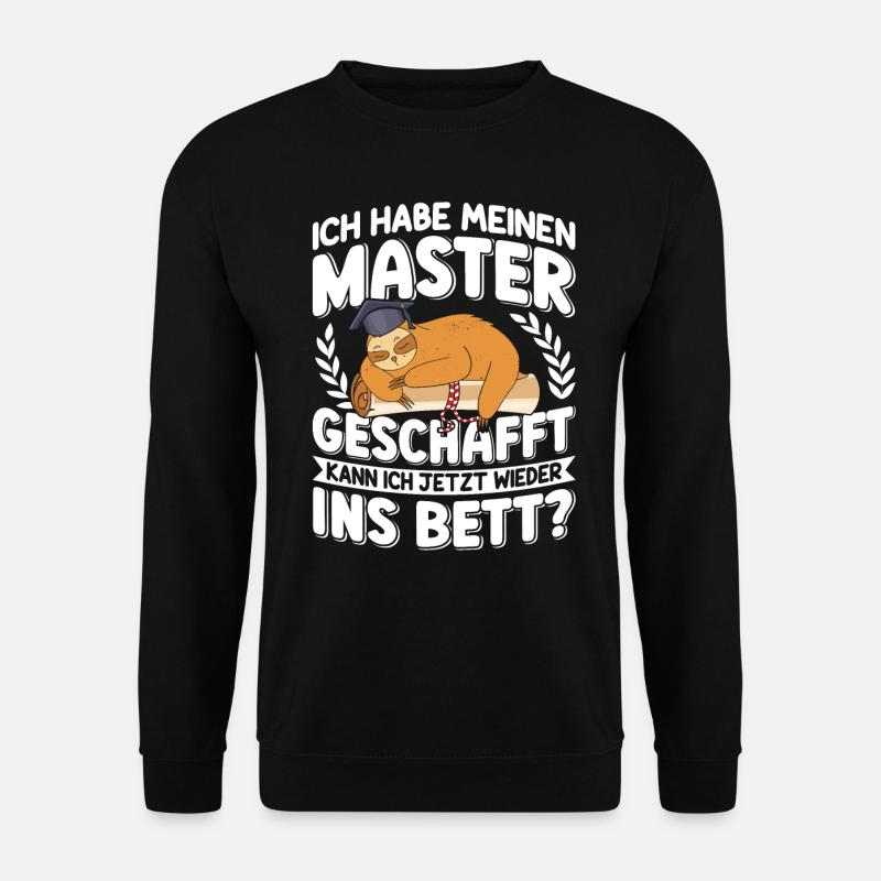 Puis-je retourner me coucher ? - Sweat-shirt Unisexe - noir