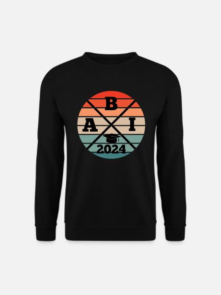 ABI 2024 Abitur Abiturienten Schulabschluss - Unisex Pullover - Schwarz
