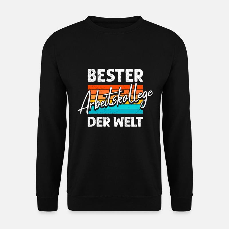 Abschied Bester Arbeitskollege der Welt - Unisex Pullover - Schwarz