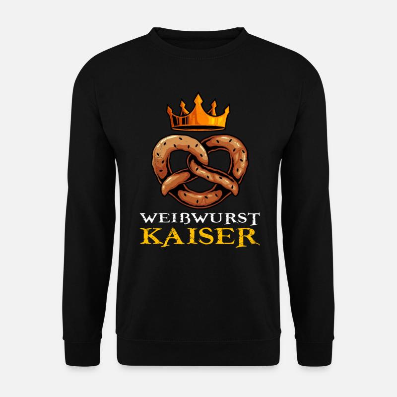 Weißwurst Kaiser - Sweat-shirt Unisexe - noir