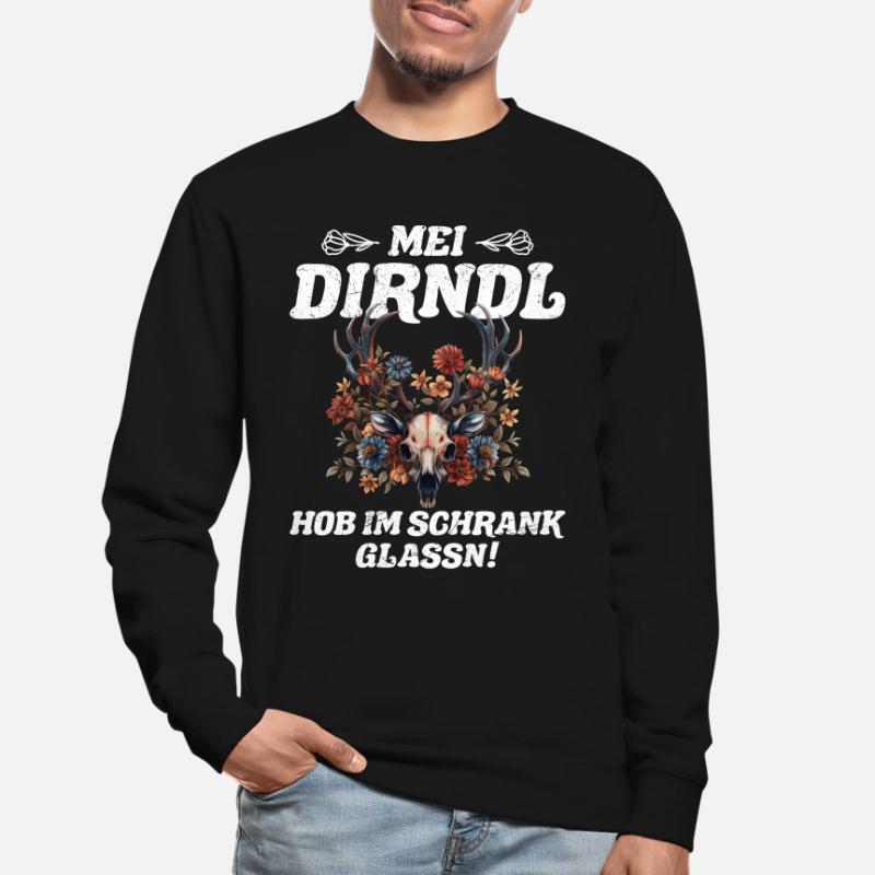 Mon dirndl laissé dans le placard Dirndl de remplacement Sweat-shirt Unisexe