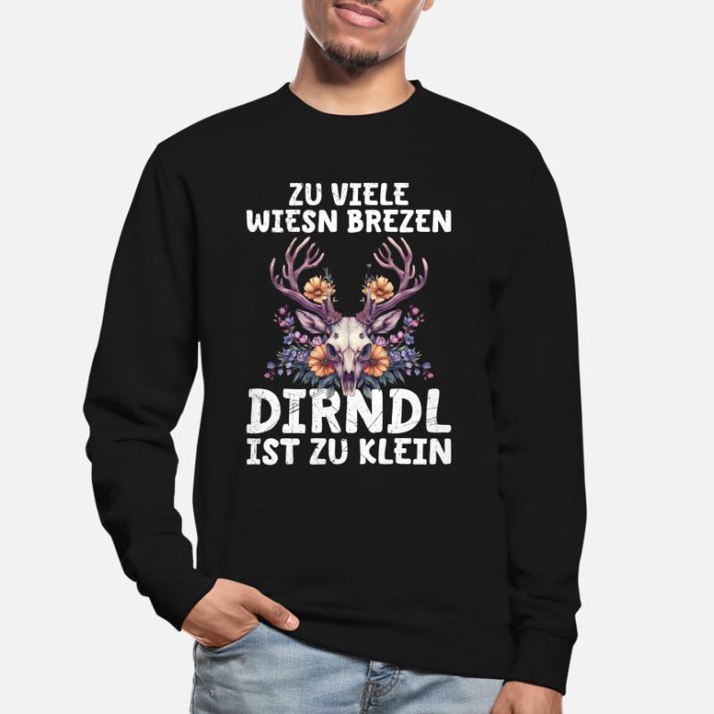 Mon dirndl ne convient plus au dirndl de remplacement Sweat-shirt Unisexe
