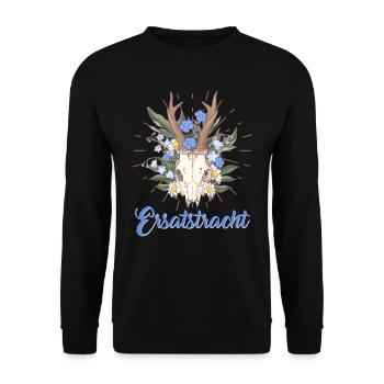 Münchner Volksfest ERSATZTRACHT Dirndl Trachten - Sweat-shirt Unisexe - noir - Devant - Alina (178cm) & Michal (187cm)