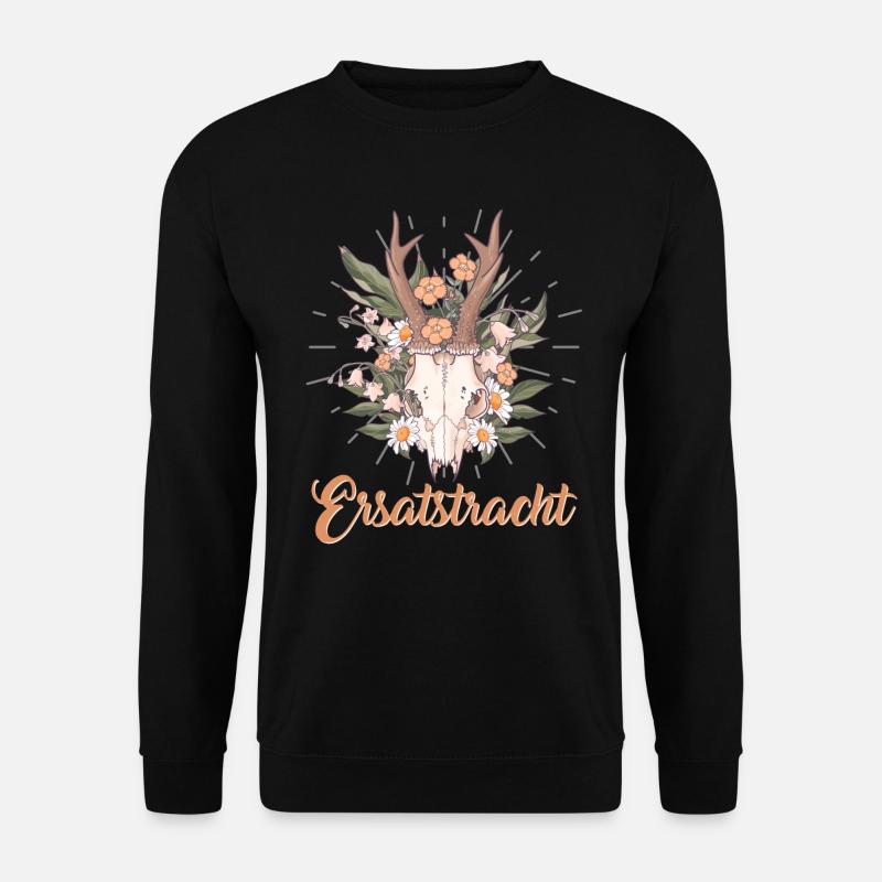Münchner Volksfest ERSATZTRACHT Dirndl Trachten - Sweat-shirt Unisexe - noir