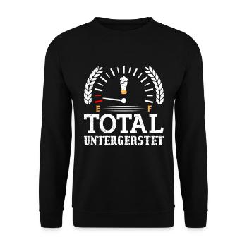 bière vide bière recharge de carburant bière - Sweat-shirt Unisexe - noir - Devant - Alina (178cm) & Michal (187cm)