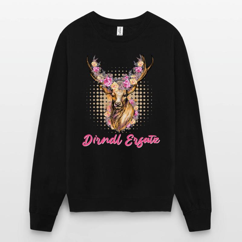 DIRNDL EXPERT Dirndl Costume Dirndl Replacement Unisex Sweatshirt