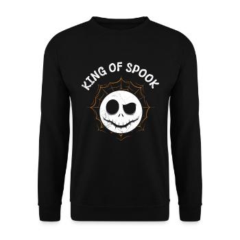 Costume d’Halloween Enfants KING OF SCARE - Sweat-shirt Unisexe - noir - Devant - Alina (178cm) & Michal (187cm)