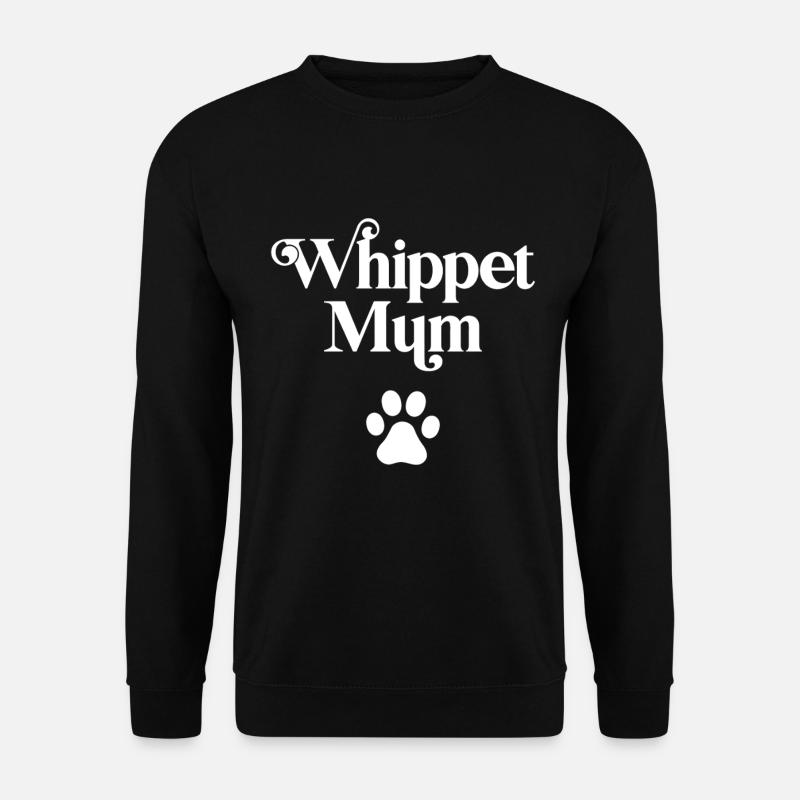Whippet Mum - Unisex Sweatshirt - black