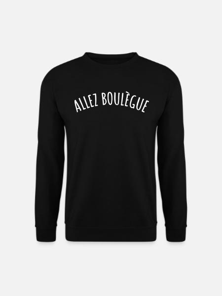 Boulègue expression Sud de la France - Sweat-shirt Unisexe - noir
