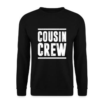 Spirit Forged Apparel Cousin Crew Toddler - Unisex Sweatshirt - black - Front - Alina (178cm) & Michal (187cm)