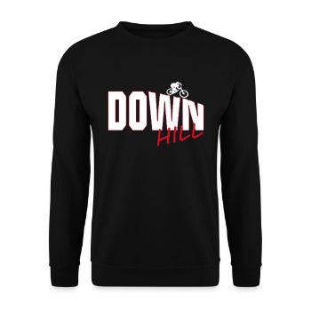 Biking - Unisex Pullover - Schwarz - Vorne - Alina (178cm) & Michal (187cm)