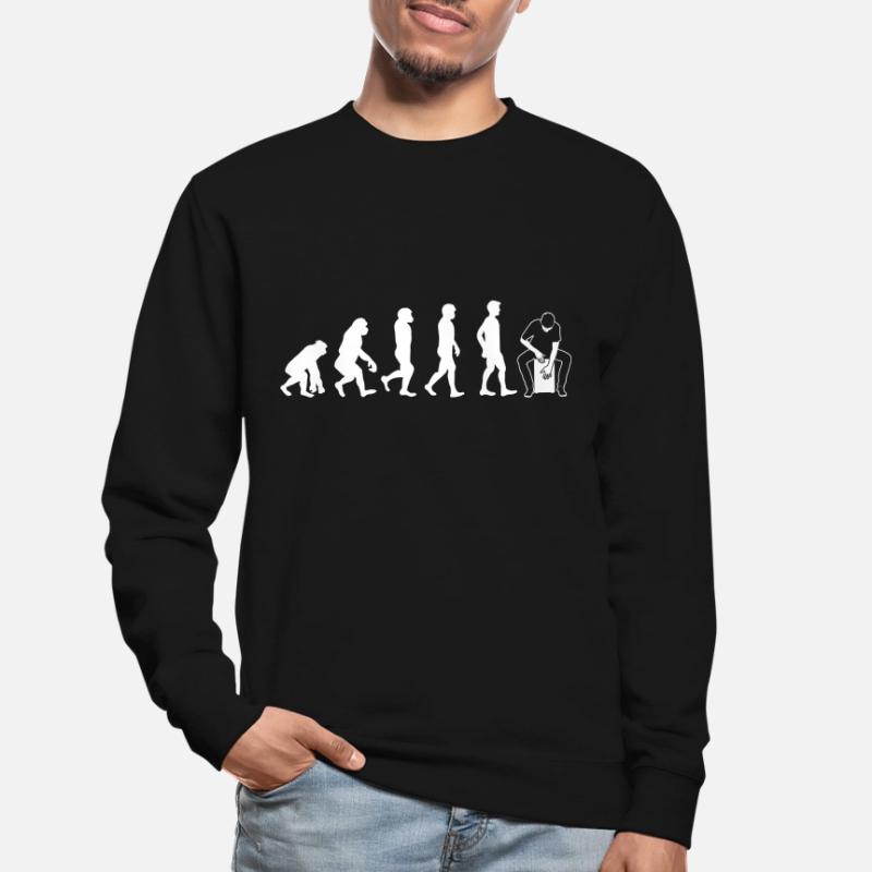 Evolution Cajón T-Shirt Gift Cajon Kachon Unisex Sweatshirt