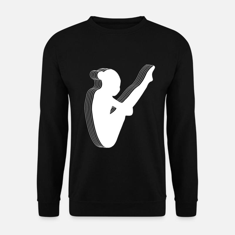 Wasserspringer Turmspringer T-Shirt Geschenk - Unisex Pullover - Schwarz
