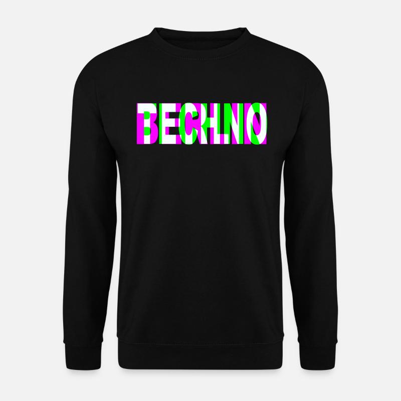 TECHNO BERLIN - Unisex Pullover - Schwarz