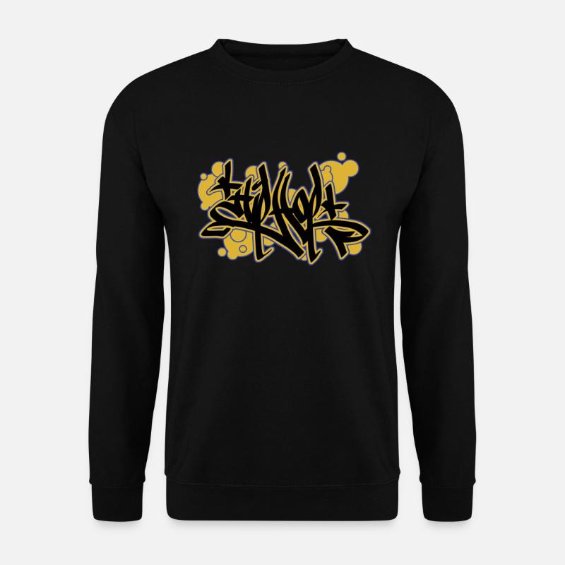 Hip hop graffiti - Unisex Sweatshirt - black