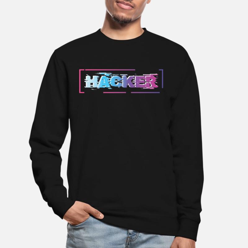 Hacker Hacking Unisex Pullover