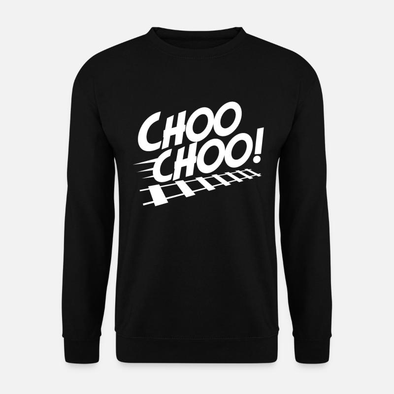 Eisenbahn - Unisex Pullover - Schwarz