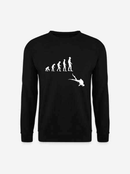 Taucher Lebenszyklus - Diving T-Shirt - Unisex Pullover - Schwarz