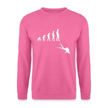 Taucher Lebenszyklus - Diving T-Shirt - Unisex Pullover - Pink - Vorne
