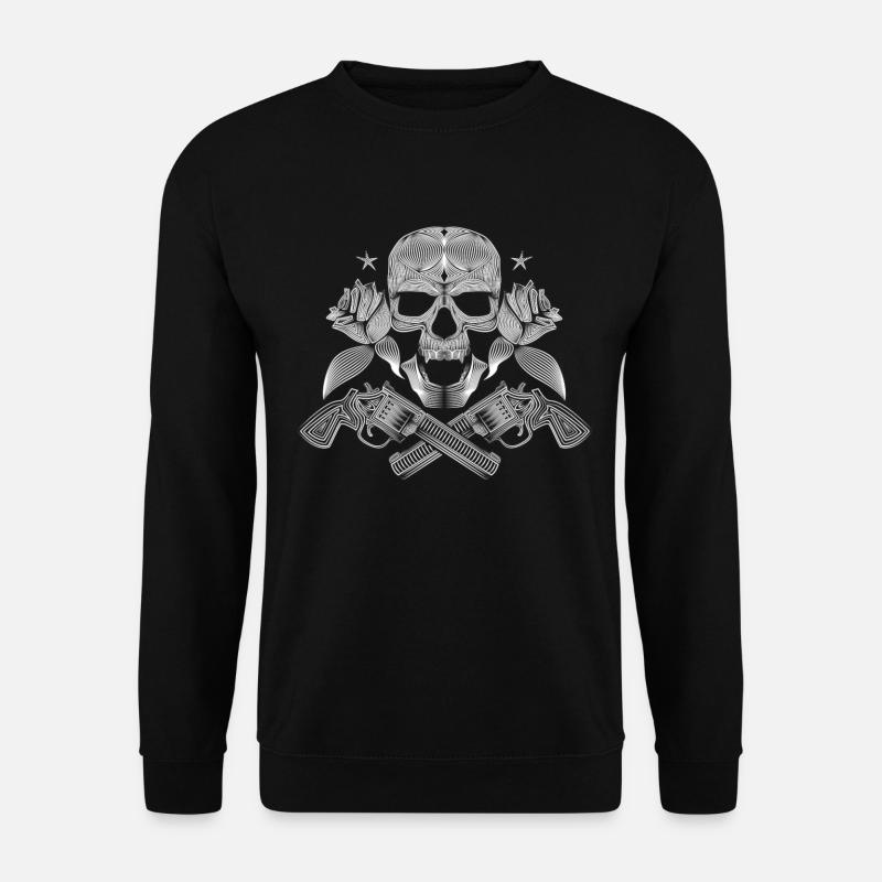 Skull - Unisex Sweatshirt - black