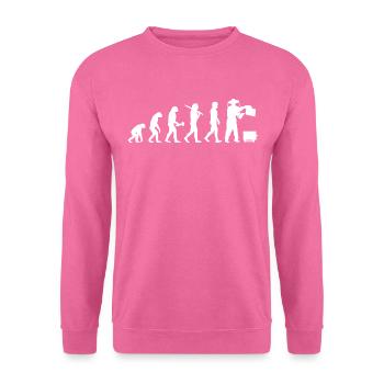 Imker Imkerei Zeidler Evolution Geschenk Biene - Unisex Pullover - Pink - Vorne