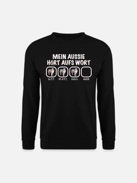 Australian Shepherd - Unisex Pullover - Schwarz
