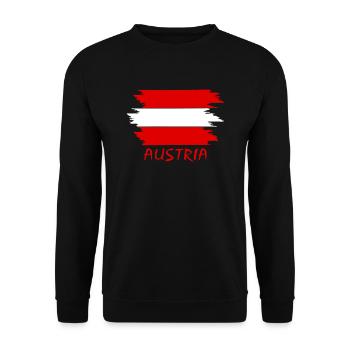 Austria Autriche Tirol - Sweat-shirt Unisexe - noir - Devant - Alina (178cm) & Michal (187cm)