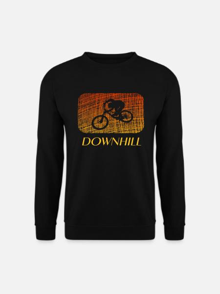 Downhill - Unisex Pullover - Schwarz