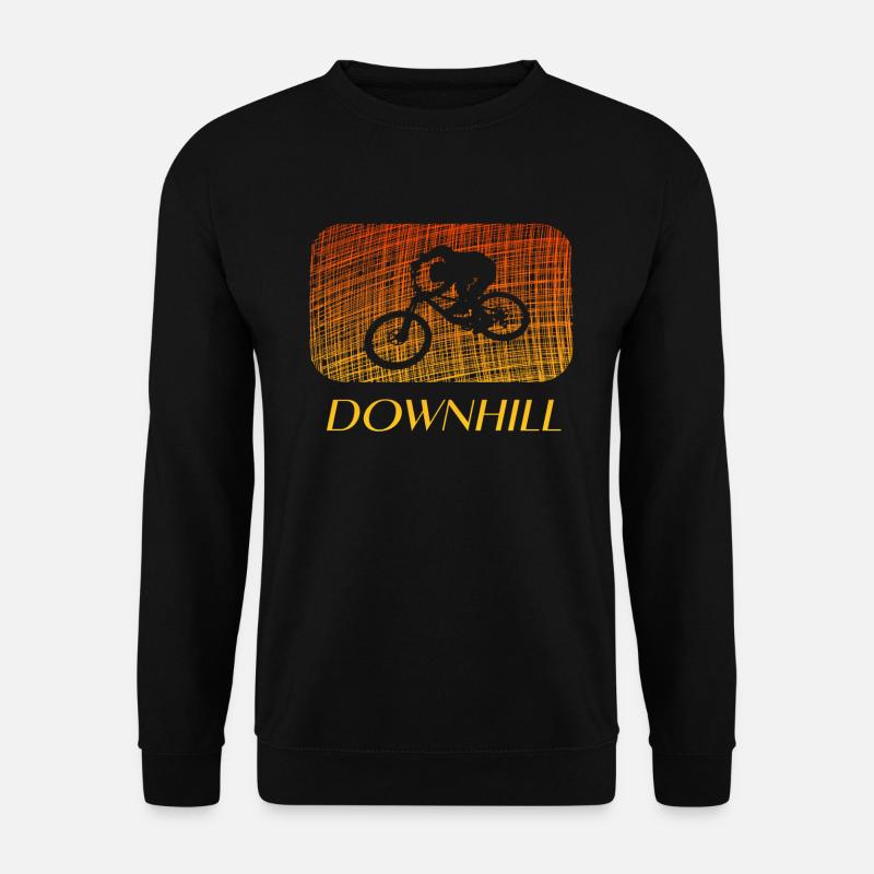 Downhill - Unisex Pullover - Schwarz
