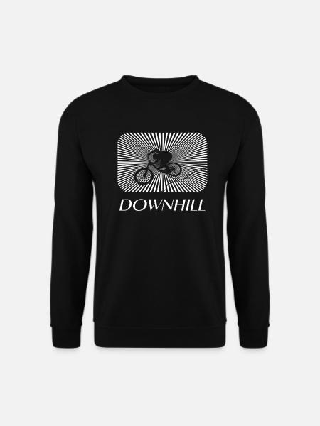 Downhill Mtb Bike downhill - Unisex Pullover - Schwarz