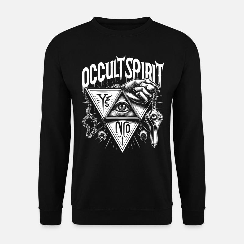 Knochen Logo Pendel 3 - Unisex Pullover - Schwarz