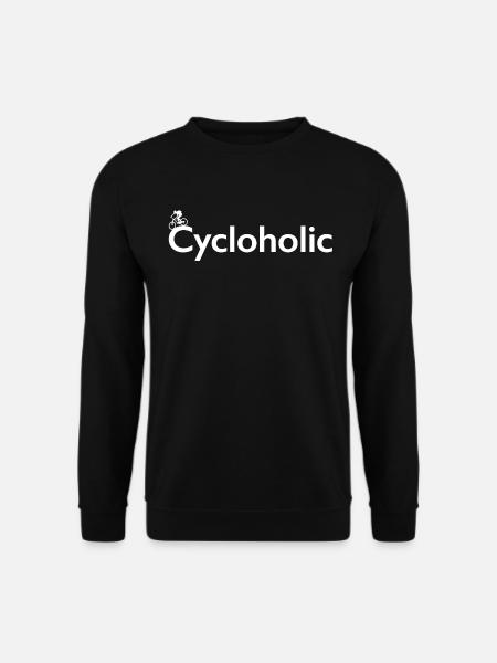 Radsport Mountainbike Cycloholic - Unisex Pullover - Schwarz