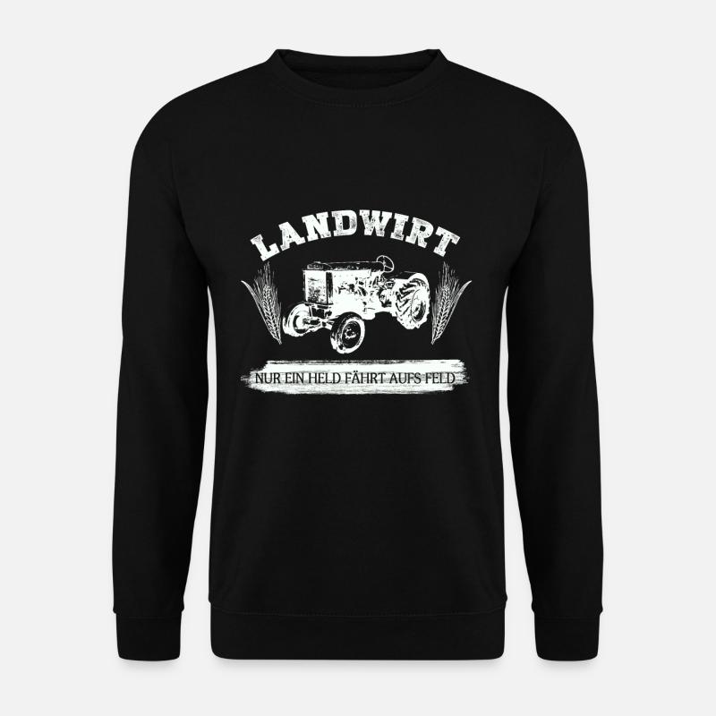 Landwirt Landwirtschaft - Unisex Pullover - Schwarz