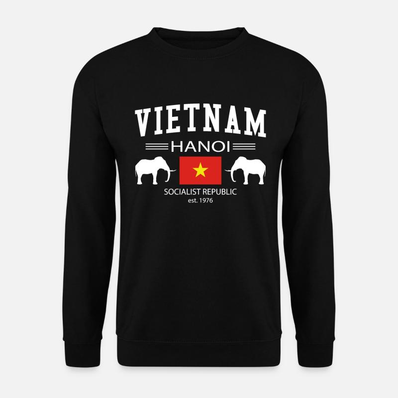 Vietnam - Unisex Pullover - Schwarz