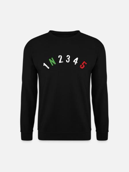 Motorcycle - For bikers - Unisex Sweatshirt - black
