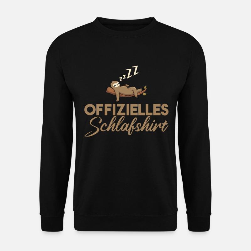 Schlummer-Spaß - Unisex Pullover - Schwarz
