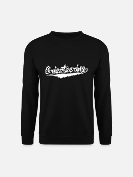 Orientierungslauf T-Shirt Geschenk Lauf-Sport - Unisex Pullover - Schwarz