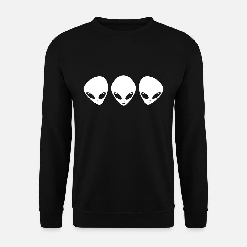 Chemise étrangère - Sweat-shirt Unisexe - noir