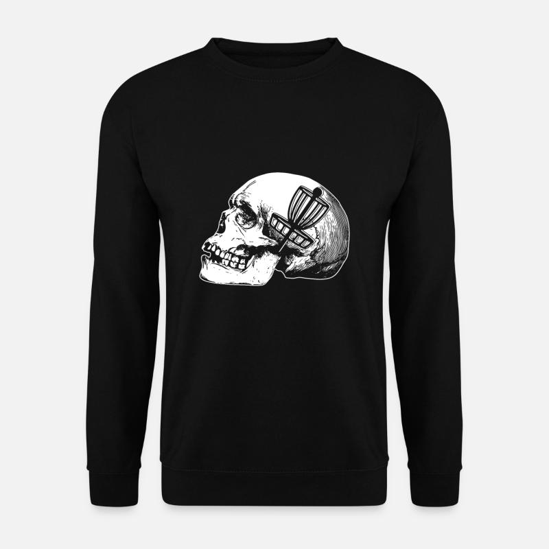 Discgolf Spieler T-Shirt Geschenk Disk Golf - Unisex Pullover - Schwarz
